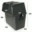 SNO-X KULJETUSLAUKKU - MK KULJETUSLAUKUT - 92-316 - 1