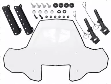 Bronco tuulisuoja atv - MÖNKIJÄN TUULISUOJAT - 76-06616 - 1