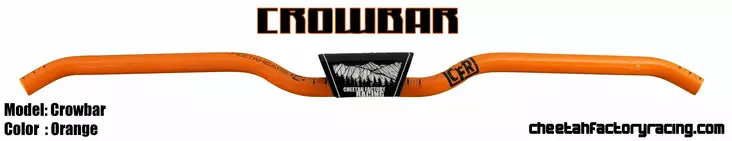 Cfr Crow Ohjaustanko Oranssi Crush - MK OHJAUSTANGOT - 928-1004-06 - 1
