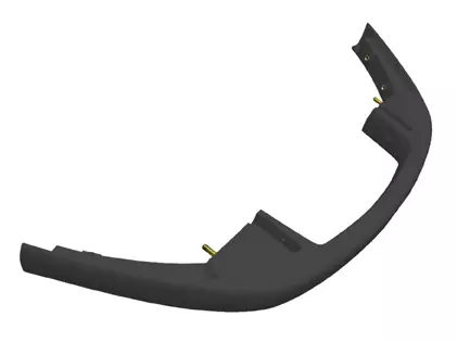 Etupuskuri Ski-Doo Zx Musta - MK ETUPUSKURIT - 92-296 - 1