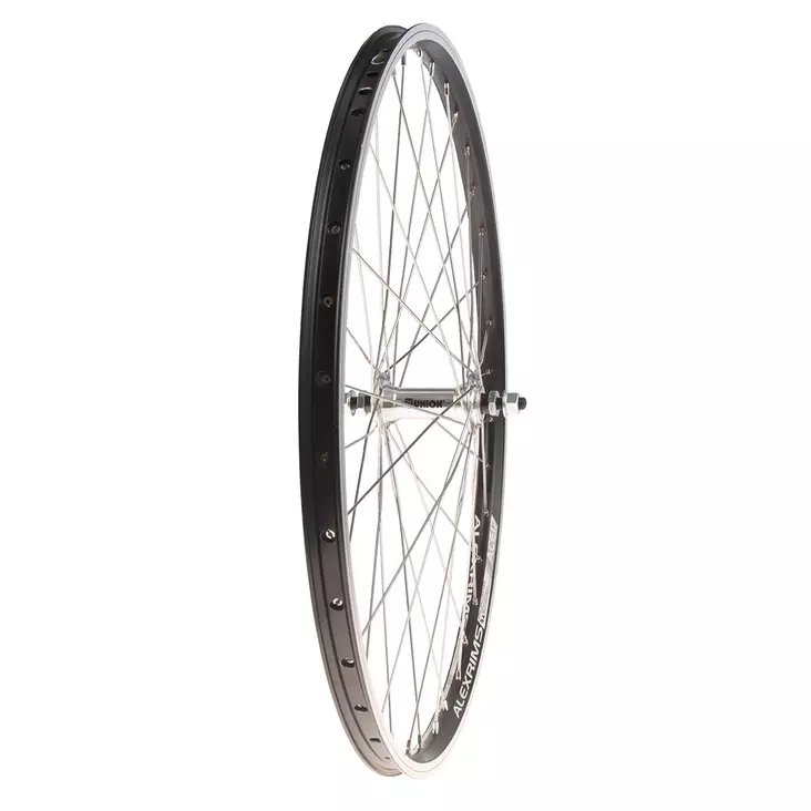 ETUPYÖRÄ 24" 18-507 UNION 3/8", ALEX ACE 17, 2-POHJA, ALUMIINI, MUSTA - Etupyörät - 59106 - 1