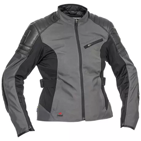 Halvarssons Tekstiilitakki Solberg Naisten Tumman Harmaa/Musta - MP AJOTAKIT - 710-23050209-36 - 1