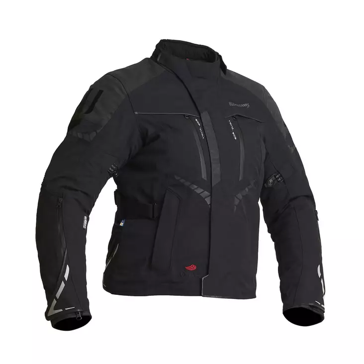 Halvarssons Tekstiilitakki Vimo Musta - MP AJOTAKIT - 710-21050100-36 - 1