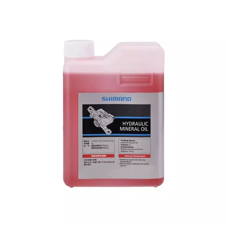 Hydraulijarrujen mineraaliöljy shimano, 1 litra - POLKUPYÖRÄN LEVYJARRUOSAT - 51086 - 1