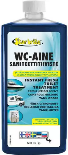 Instant Fresh Toilet Chem. Lemon Wc-Ainetiiv. Sitruuna 500ml - WC KEMIKAALIT - 136-71716 - 1