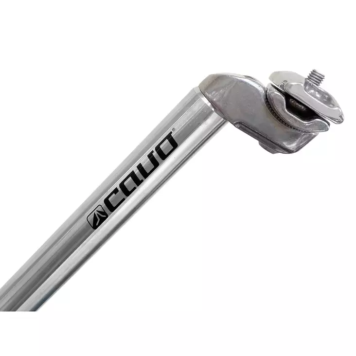 ISTUINKANNATIN CAVO, 26.6X400MM, ALUMIINI, HOPEA - POLKUPYÖRÄN ISTUINKANNATTIMET - 42-6266 - 1