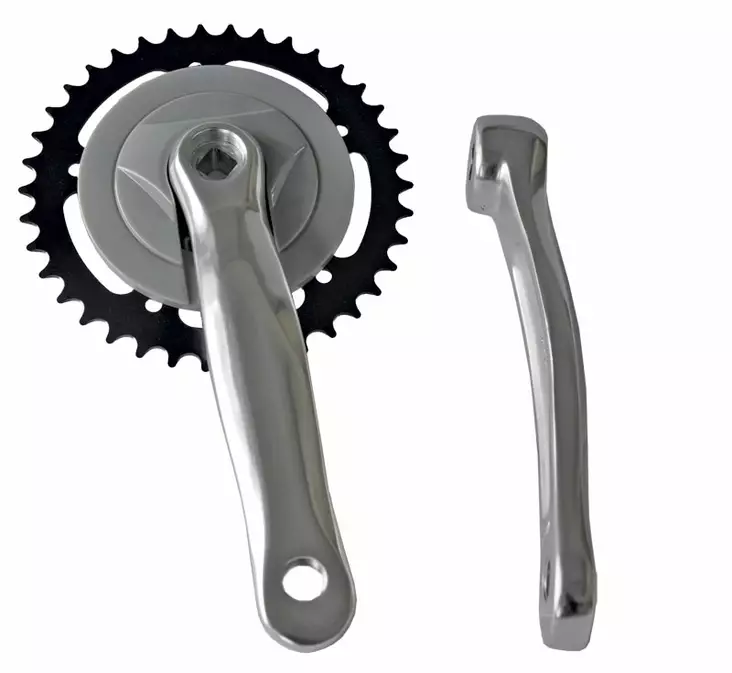 Kampipari Lasco "Nexus" 38/170mm Alu, Nelikantti, Syvyys 0mm - POLKUPYÖRÄN KAMPIPARIT - 60306 - 1