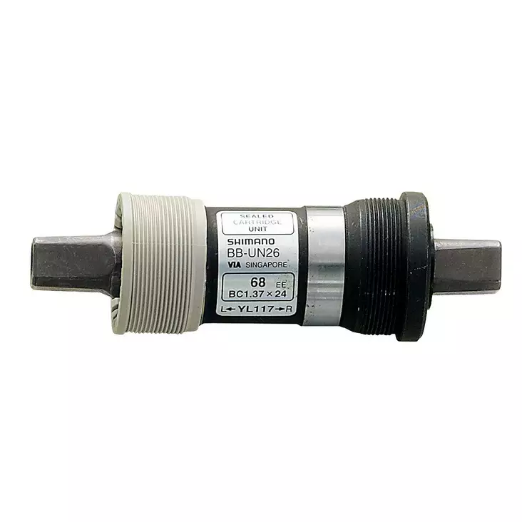 Kasettikeskiö Shimano Un26 Bsa 68-122,5Mm - MUUT POLKUPYÖRÄN JARRUOSAT - 60276 - 1