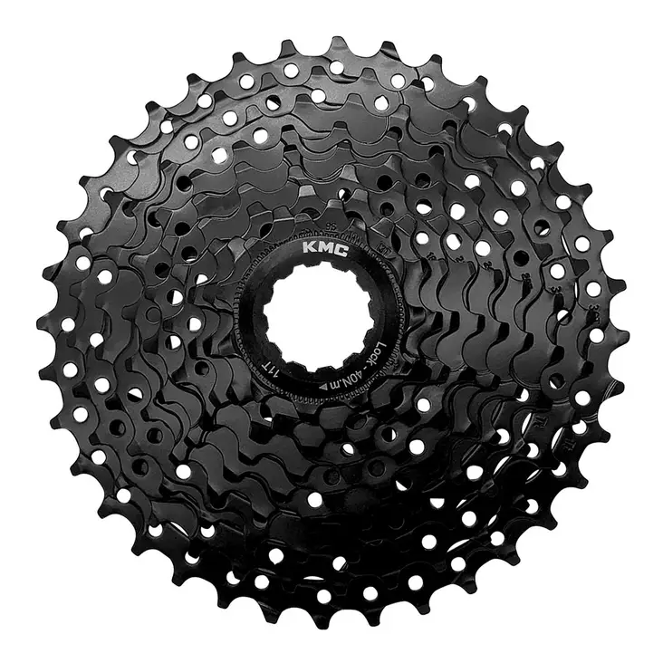 Kasettipakka 9-v kmc, 11-36, bulk box, 4kpl/ltk - POLKUPYÖRÄN KASETTIPAKAT - WCS091136 - 1