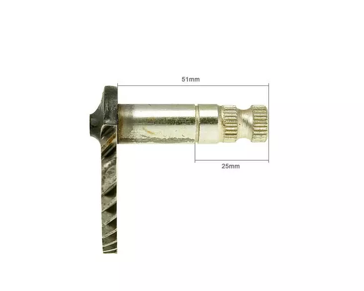 Käynnistyspolkimen Aksila, 51mm/25mm, 139qma/B - MOPON KÄYNNISTIMEN OSAT - 307-0556 - 1