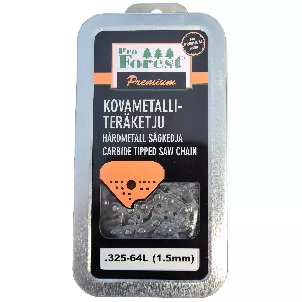 Kovametalliteräketju 325-64-1.5mm proforest - TERÄKETJUT - 05-486 - 1