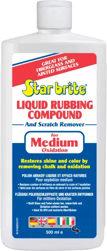 Liquid Rubbing Compound Medium Hiontaneste 500ml - VENEEN PUHDISTUS JA VAHAUS - 136-81316 - 1