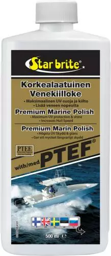 Premium Marine Polish With Ptef Venekiilloke 473ml - VENEEN PUHDISTUS JA VAHAUS - 136-85716 - 1