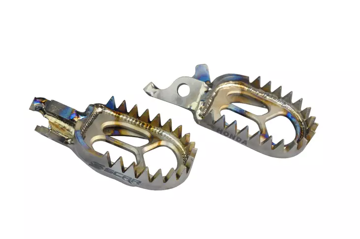 Scar Titanium Footpegs - Honda - CROSSIN JALKATAPIT - 430-S2516 - 1