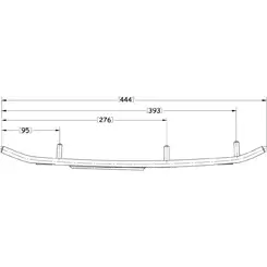 Sno-X Ripper Four Ohjari Pari 4" Kovametalli - MK OHJAUSRAUDAT - 881-4226 - 1