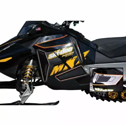 Spi Frogskinz 2009-14 Ski Doo Xr Clutch Side Vent Kit (4Pc) - FROGSKINZ TUULETUSKALVOT - 823-183-106 - 1