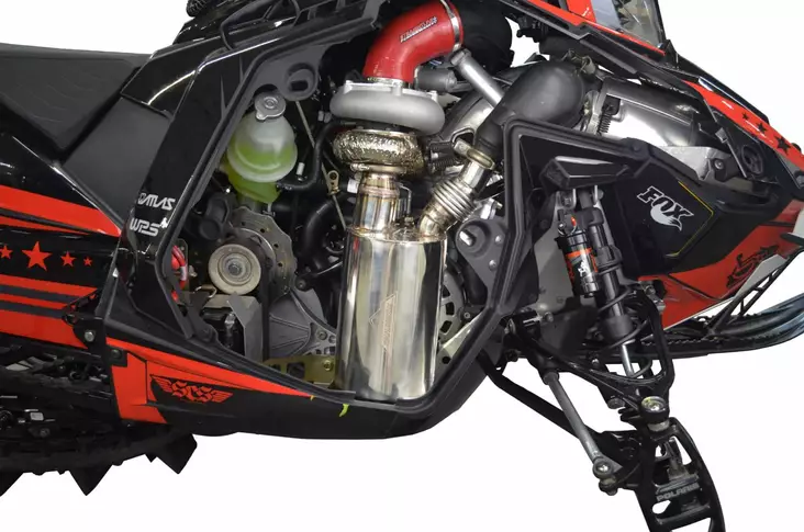 Spi lightweight äänenvaimennin stainless steel polaris matryx boost 2022- - MK ÄÄNENVAIMENTIMET - 821-132-156 - 1