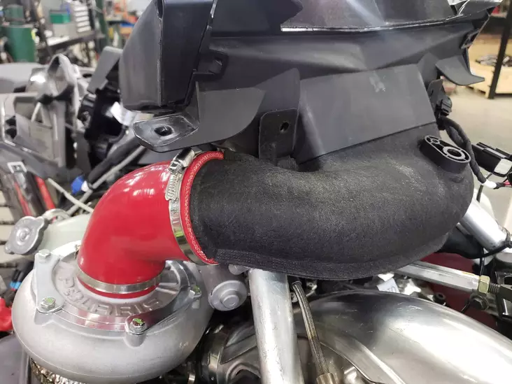 Spi silicone ilmanottosarja polaris 850 turbo (not incl. blow off valve) 2022- - MK Ilmastointikitit - 822-192-106 - 0