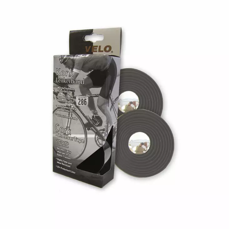 Tankonauhasarja Velo, Musta - POLKUPYÖRÄN KÄDENSIJAT - 60406 - 1