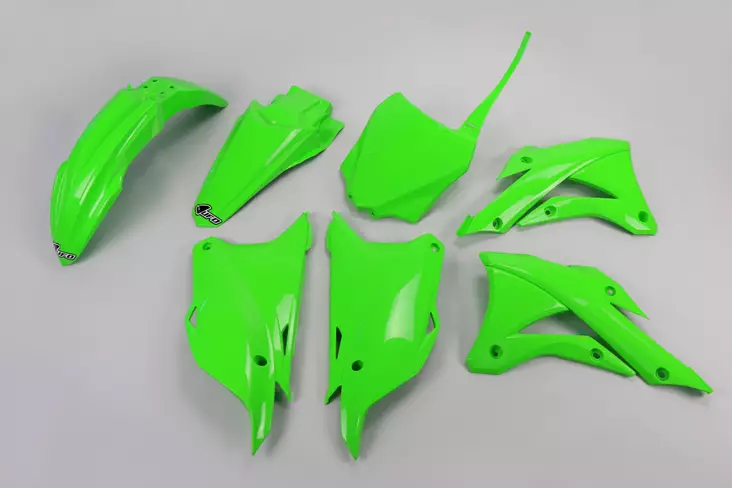 Ufo Muovisarja 5-Osainen Musta Kx85 Oem 2021 - CROSSIN TÄYDELLISET MUOVISARJAT - 650-K222-026 - 1