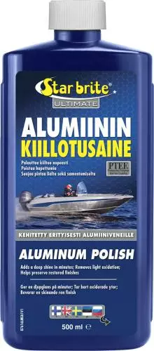 Ult Alum Polish Ptef- Alumiiniveneen Suojakiilloke 500 Ml - VENEEN PUHDISTUS JA VAHAUS - 136-87616 - 1