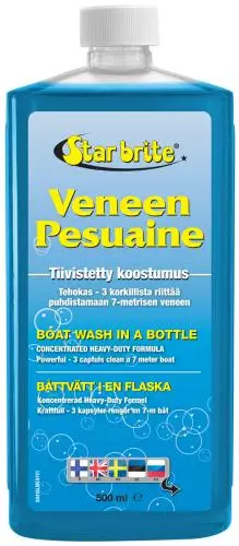 Veneen Pesuaine Tiiviste 500 Ml - VENEEN PUHDISTUS JA VAHAUS - 136-80416 - 1