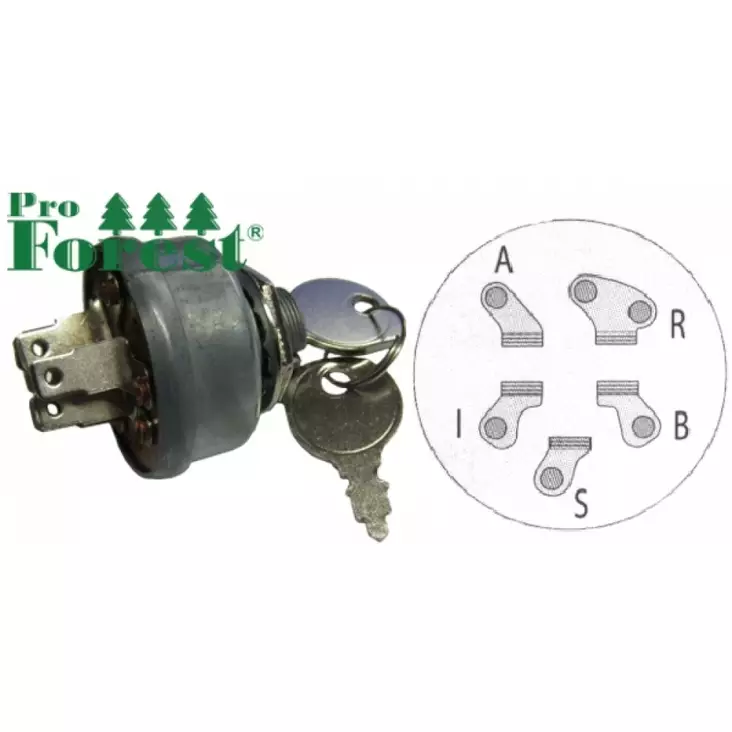 Virtalukko 5-Napainen - VIRTALUKOT JA KATKAISIJAT - 70-306 - 1