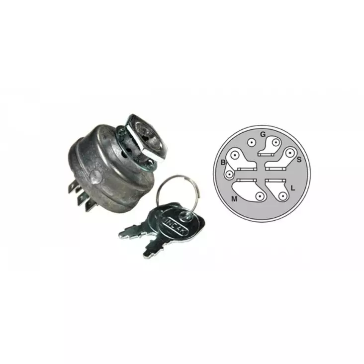 Virtalukko 5-Napainen - VIRTALUKOT JA KATKAISIJAT - 70-316 - 1