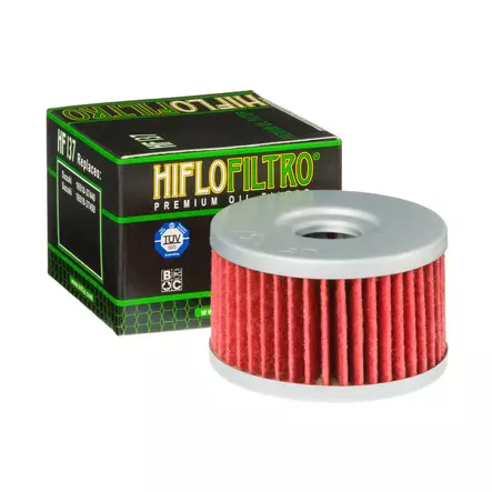 Hiflo Öljynsuodatin Hf137 - MÖNKIJÄN OSAT - 20-HF137 - 1