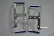 Axp Radiator Braces Blue Spacers Yamaha Yz125 02-20 - CROSSIN JÄÄHDYTTÄJÄN SUOJAT - 397-AX3017 - 1