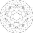 Brembo Serie Oro Jarrulevy Kelluva - MÖNKIJÄN OSAT - 232-78B40827 - 1