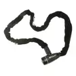 Ketjulukko cavo, 5x100cm, musta - POLKUPYÖRÄN LUKOT JA OSAT - 45-107 - 1