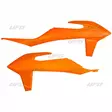 UFO ILMANOHJAIN KTM125-450 SX/SXF 19- EXC/EXC-F 125-500 20- ORANSSI 127 - CROSSIN ILMANOHJAIMET - 650-4092-127 - 1