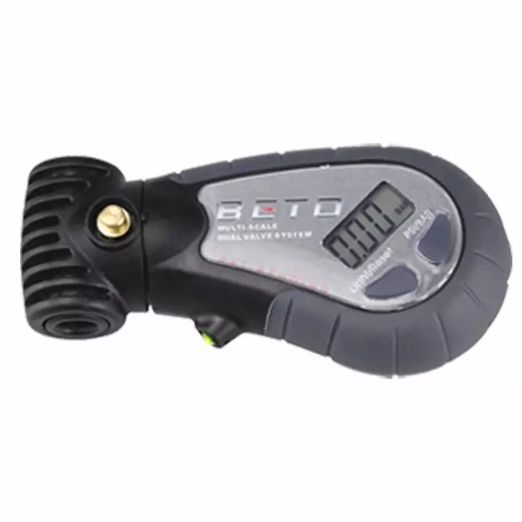 Digitaalinen Painemittari Beto Deluxe, Max. 11 Bar, Sis.Patterit - POLKUPYÖRÄN VENTTIILIT - 60867 - 1