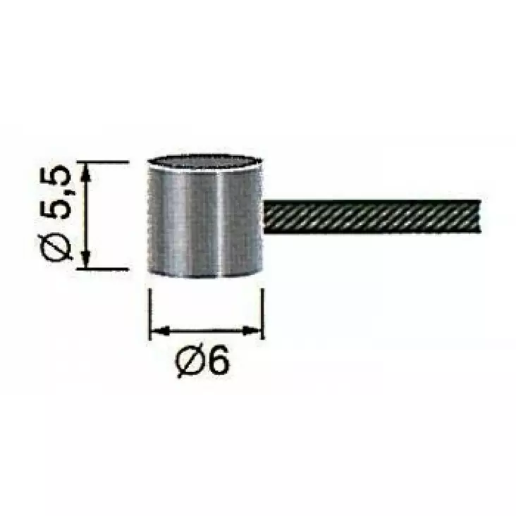 Irtovaijeri Nipalla 1,5 Mm / 2500 Mm - YLEISMALLI VAIJERIT JA OSAT - 40-047 - 1