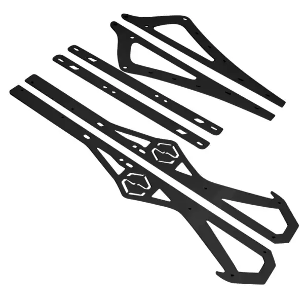 Itek Liukujen Vahvikkeet Powdercoated Black A/C M 2017- 153" - MK LIUKUKISKON VAHVIKKEET - 924-333627 - 1