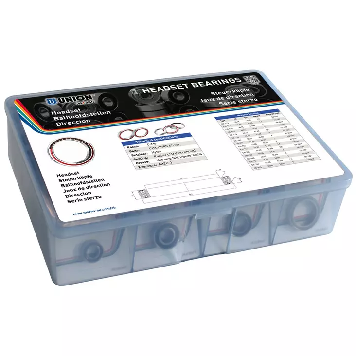 LAAKERILAJITELMA UNION, OHJAINLAAKERIT, 32 KPL - Laakerit - 436997 - 1