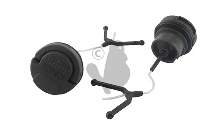 Skana polttoaine- öljykorkki, pk husqvarna t540x, ök husqvarna 445-545-550xp,xpg - BENSA- JA ÖLJYKORKIT - 442-530-9647 - 1