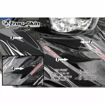 Spi Frogskinz 2005-11 Polaris Iq Hood Vent Kit (4Pc) - FROGSKINZ TUULETUSKALVOT - 823-F0057 - 1