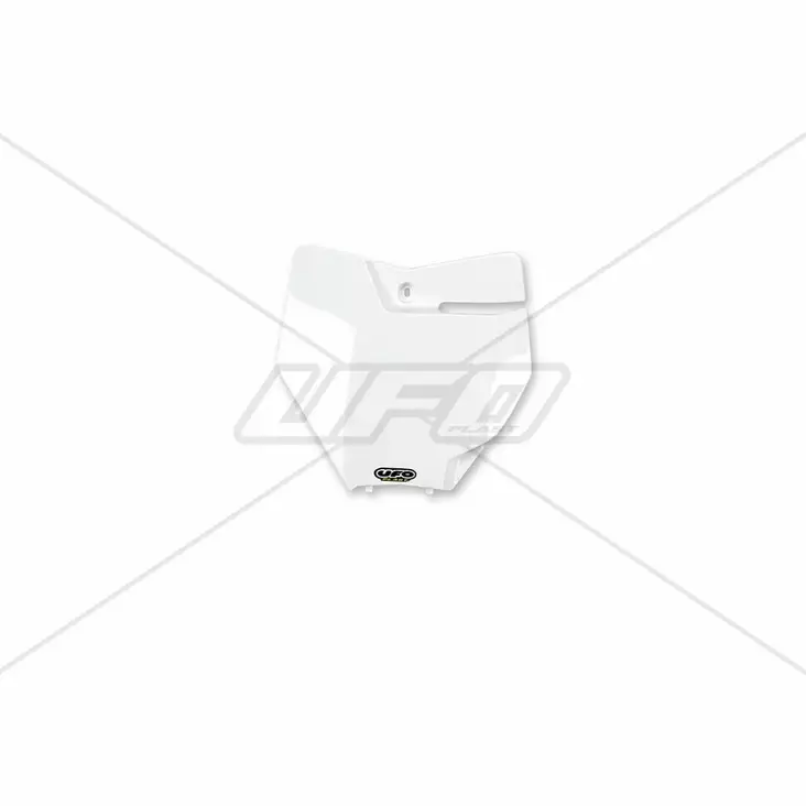 Ufo Etunumerokilpi Ktm125-525 Sx/Sxf 16- Valkoinen 047 - MÖNKIJÄN OSAT - 650-4063-047 - 1