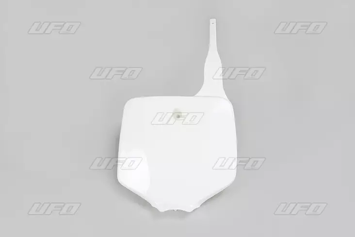 Ufo Etunumerokilpi Kx65 00-,Rm65 03- Valkoinen 047 - MÖNKIJÄN OSAT - 650-3732-047 - 1