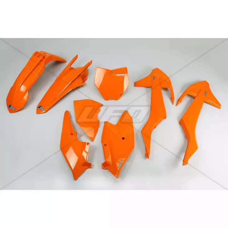 Ufo Muovisarja 5-Osainen Oranssi 127 Ktm Sx/Sxf125-525 16- - MÖNKIJÄN OSAT - 650-K517-127 - 1