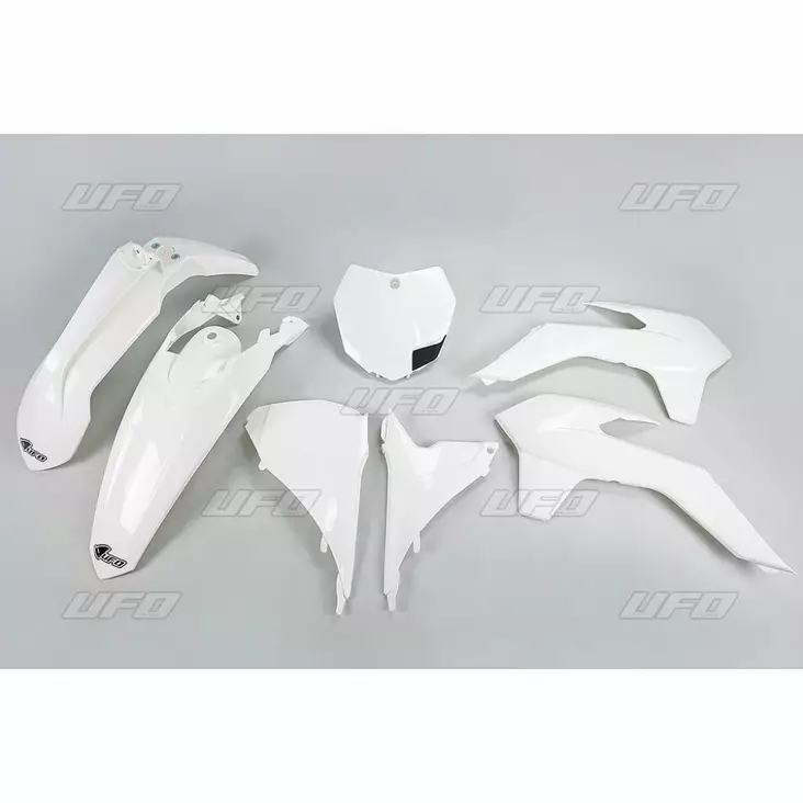 Ufo Muovisarja 5-Osainen Valkoinen 047 Ktm Sx/Sxf125-525 13-15 - MÖNKIJÄN OSAT - 650-K515-047 - 1