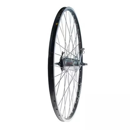 Takapyörä 28" 19-622 Nexus 7V. Alex X-2000, 2-Pohja, Alumiini, Musta - Takapyörät - 59088 - 2