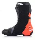 Alpinestars Ajosaapas Supertech R v2 Musta/Fluo Punainen/Valkoinen 39 - MP AJOSAAPPAAT - AF0001878 - 2