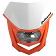 Polisport Halo Headlight White/Orange - CROSSIN VALOMASKIT - 170-8657400038 - 1