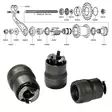 Shimano 1-V (Cb-E110), Kytkinkartiosarja - TAKANAVAN OSAT - 64008 - 2
