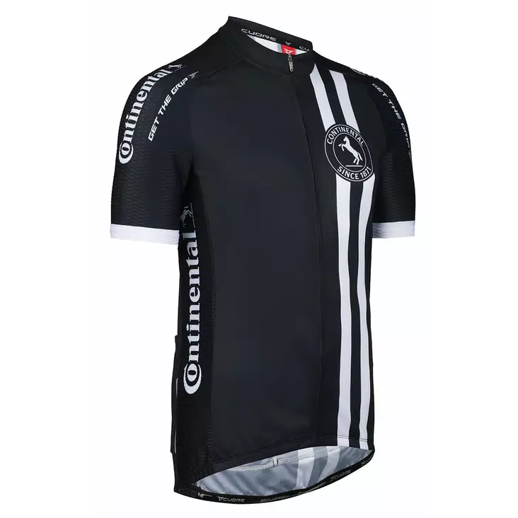 AJOPAITA NAISTEN LYHYT CONTINENTAL, MUSTA-VALKOINEN, XL (42) - PYÖRÄILYPAIDAT - 1791568 - 1