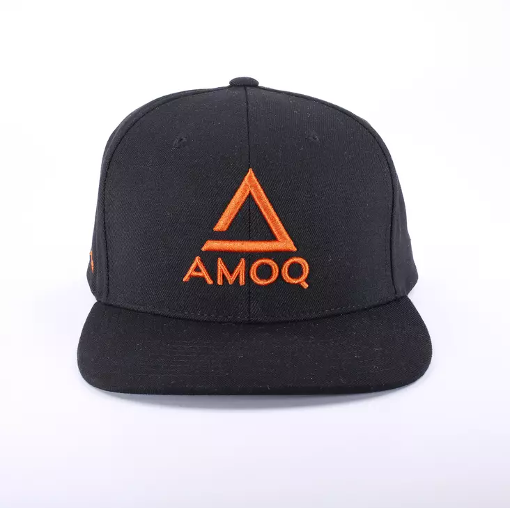 Amoq Original Snapback Lippis Musta/Oranssi - PIPOT JA LIPPIKSET - 645-22130608 - 1