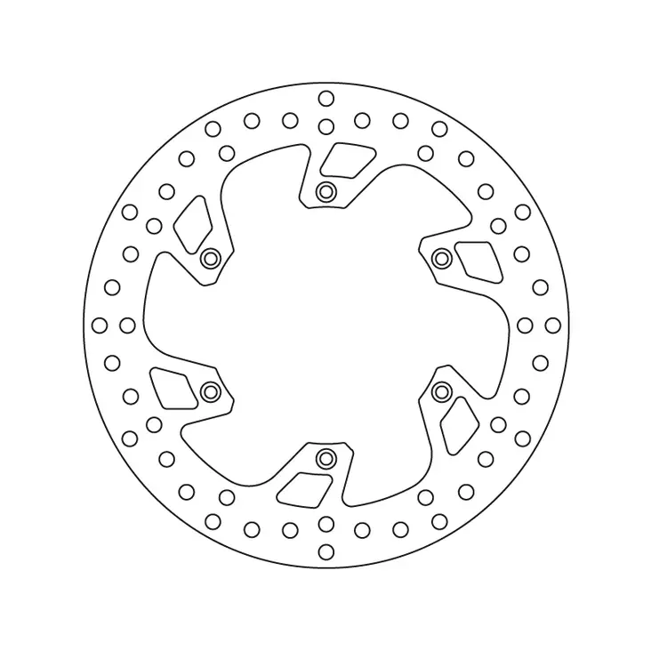 Brembo Serie Oro Jarrulevy - MÖNKIJÄN OSAT - 232-68B407B8 - 1